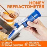 3-in-1 Honey Refractometer for Brix and Moisture