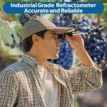 High Precision Brix Refractometer for Brewing