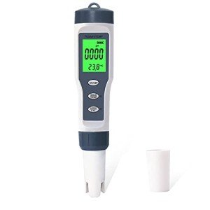 3-in-1 Digital pH Meter with Temperature Test