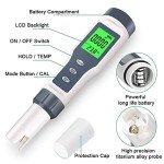 3-in-1 Digital pH Meter with Temperature Test