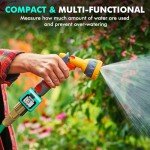RESTMO Water Flow Meter for Garden and RV Use