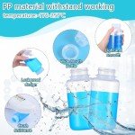 12 Pcs Wide Mouth Plastic Sample Bottles