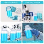 12 Pcs Wide Mouth Plastic Sample Bottles