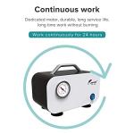 Portable Oilless Diaphragm Vacuum Pump for Labs