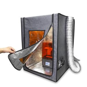 3D Printer Enclosure with Ventilation and UV Window