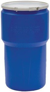 Eagle 14 Gallon Plastic Lab Pack Drum