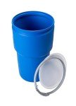 Eagle 14 Gallon Plastic Lab Pack Drum