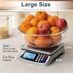 Digital Kitchen Scale 66lb/30kg with LCD Display
