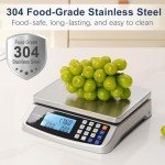 Digital Kitchen Scale 66lb/30kg with LCD Display