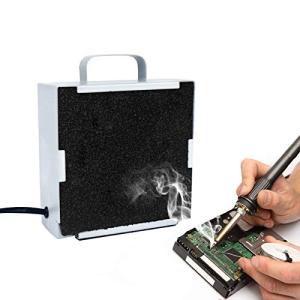 Solder Smoke Absorber with Carbon Filter Fan