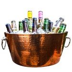 Rose Copper Insulated Double Walled Ice Bucket
