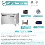 Westlake 48" Stainless Steel Undercounter Freezer