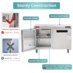 Westlake 48" Stainless Steel Undercounter Freezer