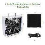 Solder Smoke Absorber with Carbon Filter Fan