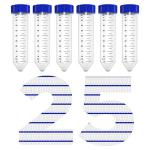 50mL Conical Centrifuge Tubes - 25 Pack