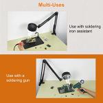 Solder Fume Extractor with Adjustable Arm & LED