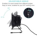 Adjustable Solder Fume Extractor with Carbon Filters