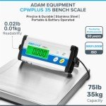 Adam Equipment CPWplus 35 Bench Scale, 75lb Capacity