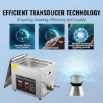 VEVOR 10L Ultrasonic Cleaner with Digital Timer
