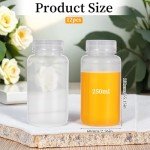 KALIONE 12 Pack 8oz Plastic Reagent Bottles