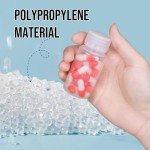 12 Pack 1oz BPA-Free Plastic Bottles with Lids