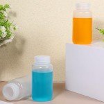 KALIONE 12 Pack 8oz Plastic Reagent Bottles
