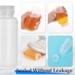 KALIONE 12 Pack 8oz Plastic Reagent Bottles