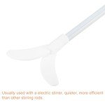 PTFE Electric Stirring Rod with Foldable Paddle