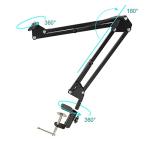 Quiet Adjustable Solder Fume Extractor with Clamp