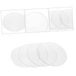 10pcs Round Watch Glasses for Chemistry Experiments