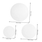Baluue Glass Evaporating Dish and Beaker Lids