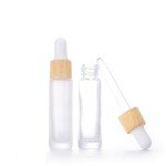 10 Pack 10ml Frosted Glass Dropper Bottles