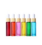 10 Pack 10ml Frosted Glass Dropper Bottles