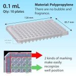 Watson Bio Lab 0.1 mL PCR Plates, 10 Pack