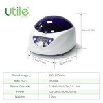 Utile Lab PRP Benchtop Centrifuge with LCD Display