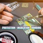 High Temp Polyimide Thermal Insulation Tape - 1/2" x 36 Yds