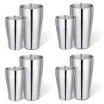 8-Piece Stainless Steel Boston Shaker Set