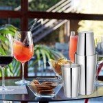 8-Piece Stainless Steel Boston Shaker Set
