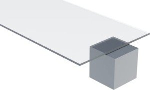 Clear Cast Acrylic Sheet, 6mm Thick, 36" x 42