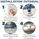 Frigidaire-Compatible Refrigerator LED Light Bulb - 1 Pack