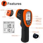 High-Temperature Infrared Thermometer Pyrometer -58℉ to 2732℉