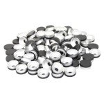 5ml Clear Glass Vials with Flip Caps - 100 Pack