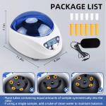 NORJIN Benchtop Centrifuge for Lab Use