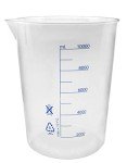 Eisco 10,000mL Chemical Resistant Polypropylene Beaker