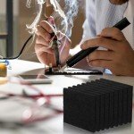 24-Pack Activated Carbon Filters for Solder Smoke Trap