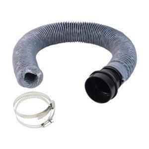 FumeClear 78" Retractable Heat-Resistant Duct Hose
