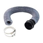 FumeClear 78" Retractable Heat-Resistant Duct Hose
