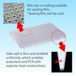 96 Well PCR Plates, 0.2 mL, 10 Pack