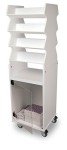 TrippNT Tall Slanted Suture Cart with Clear Door