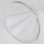 Stonylab 90mm Borosilicate Glass Stemless Funnel